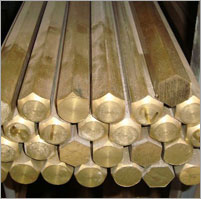 copper hexagon bars